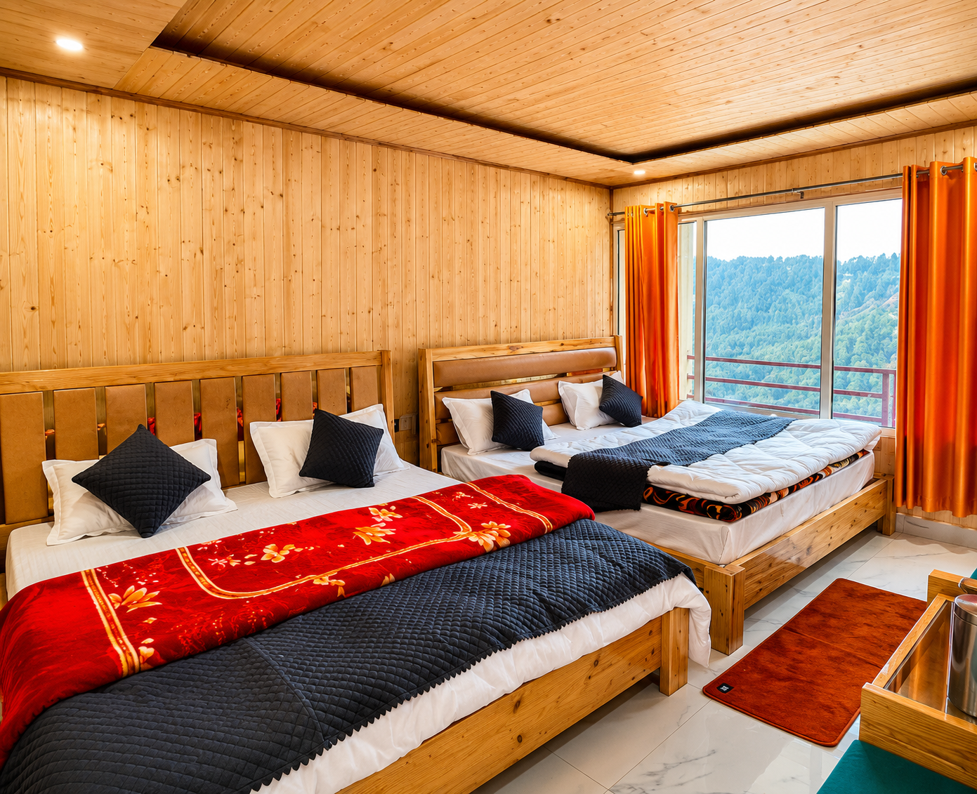 Chopta village view